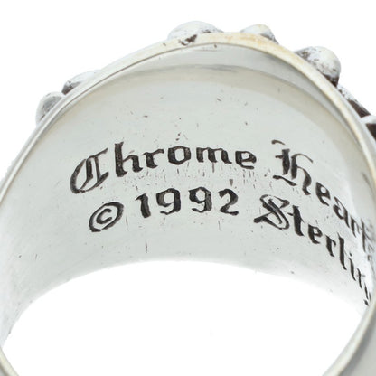 Chrome Hearts Keeper Sterling Silver Ring Size US 12