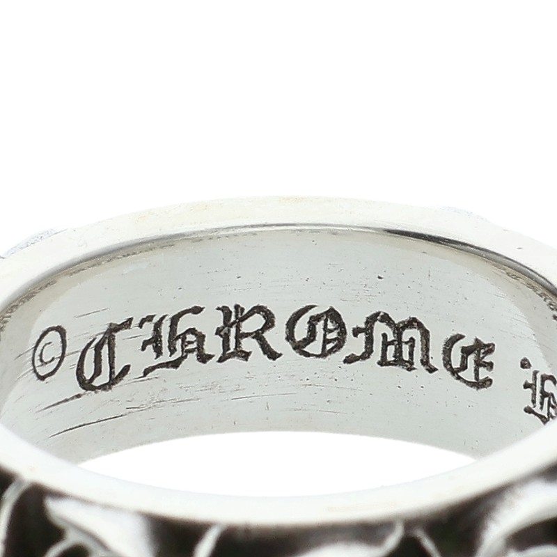 Chrome Hearts ETRNITY VINE BAND Silver Ring Size 16.5
