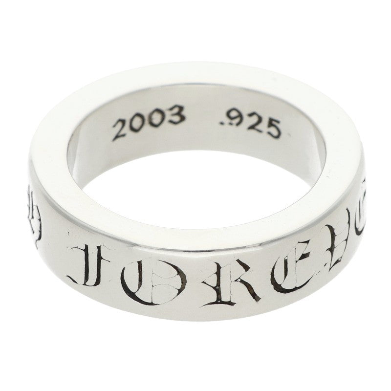 Chrome Hearts 6mm Spacer Forever Silver Ring Size ONE SIZE