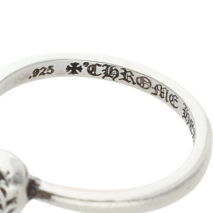 Chrome Hearts BUBBLGM HEART Silver Ring Size ONE SIZE