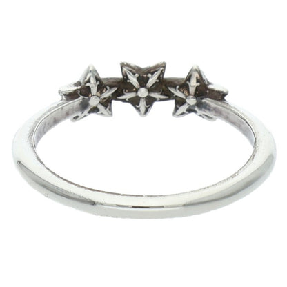 Chrome Hearts Bubblegum 3 Star Silver Ring Size ONE SIZE