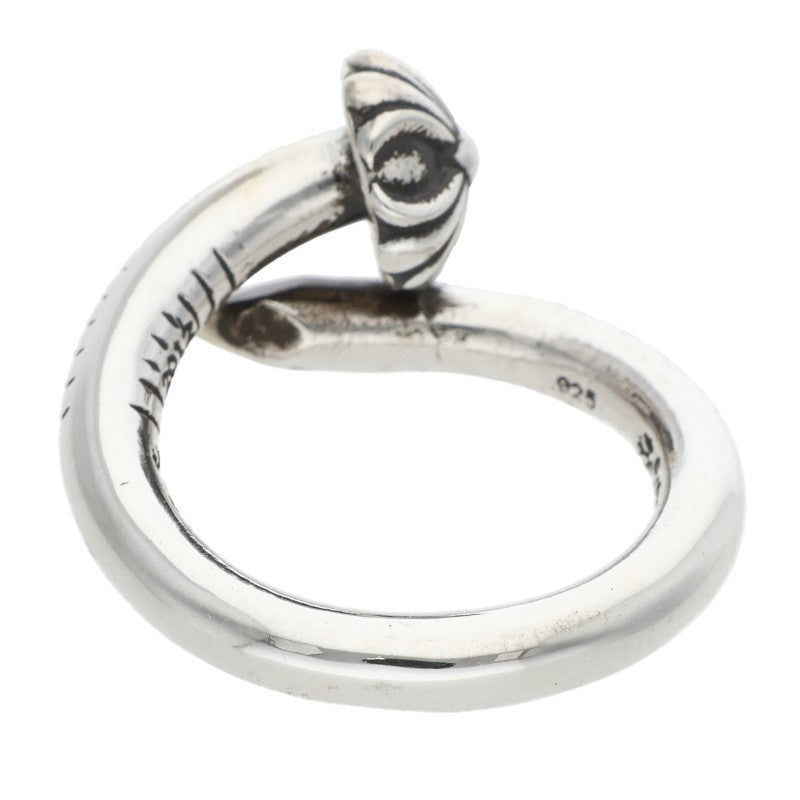 Chrome Hearts NAIL CRSBALL Silver Ring Size 7.5