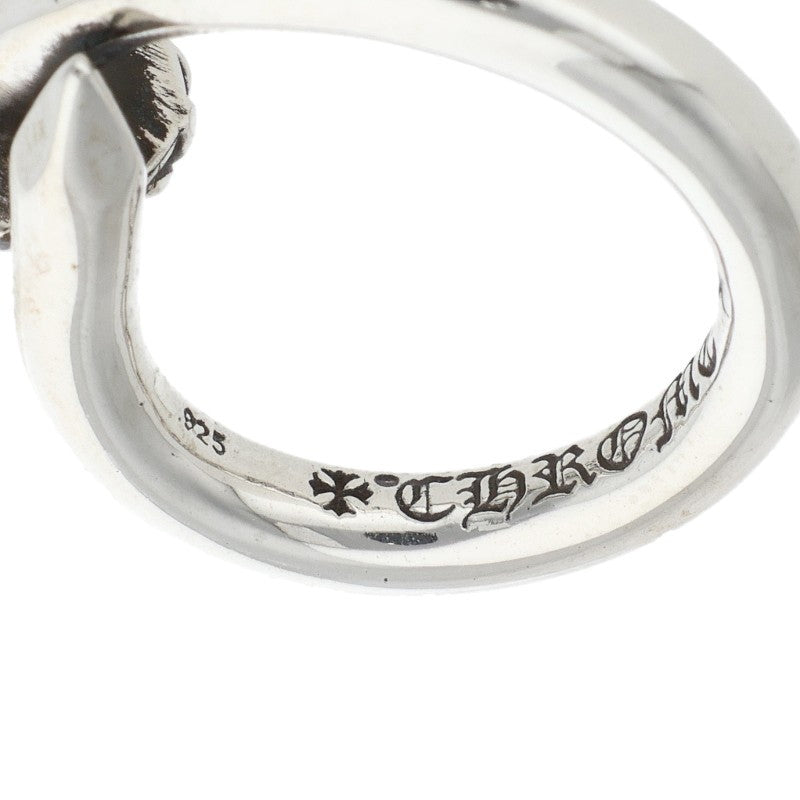 Chrome Hearts NAIL CRSBALL Silver Ring Size 7.5