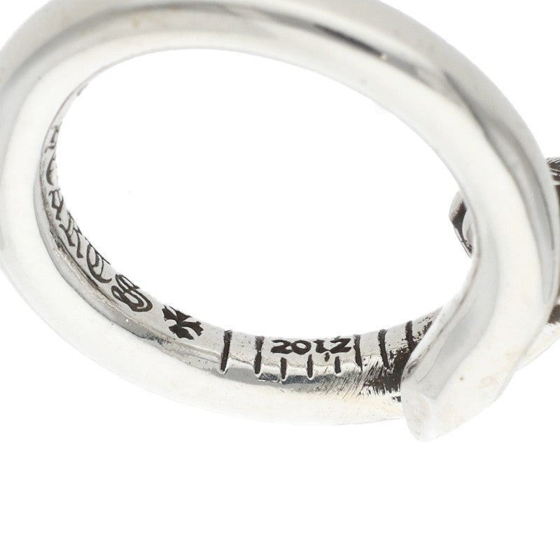 Chrome Hearts NAIL CRSBALL Silver Ring Size 7.5