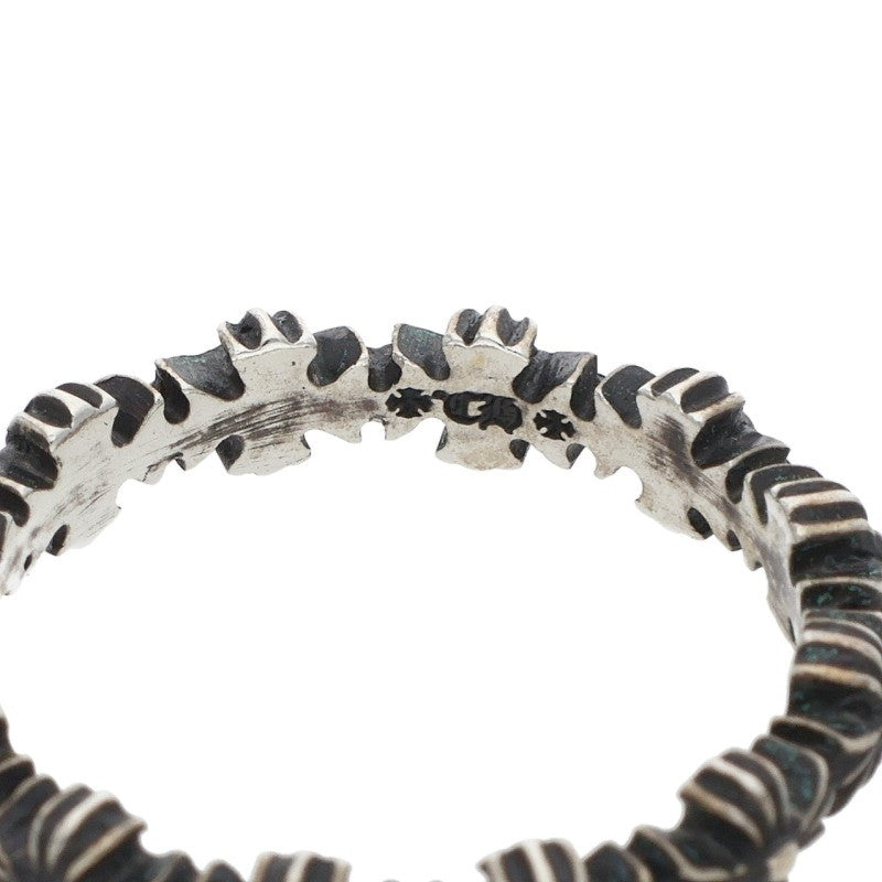 Chrome Hearts TINY E CH PLS BAND Silver Ring Size ONE SIZE