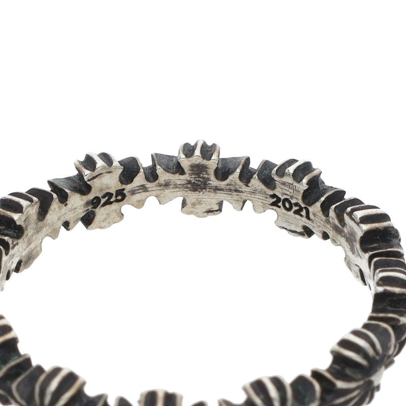 Chrome Hearts TINY E CH PLS BAND Silver Ring Size ONE SIZE