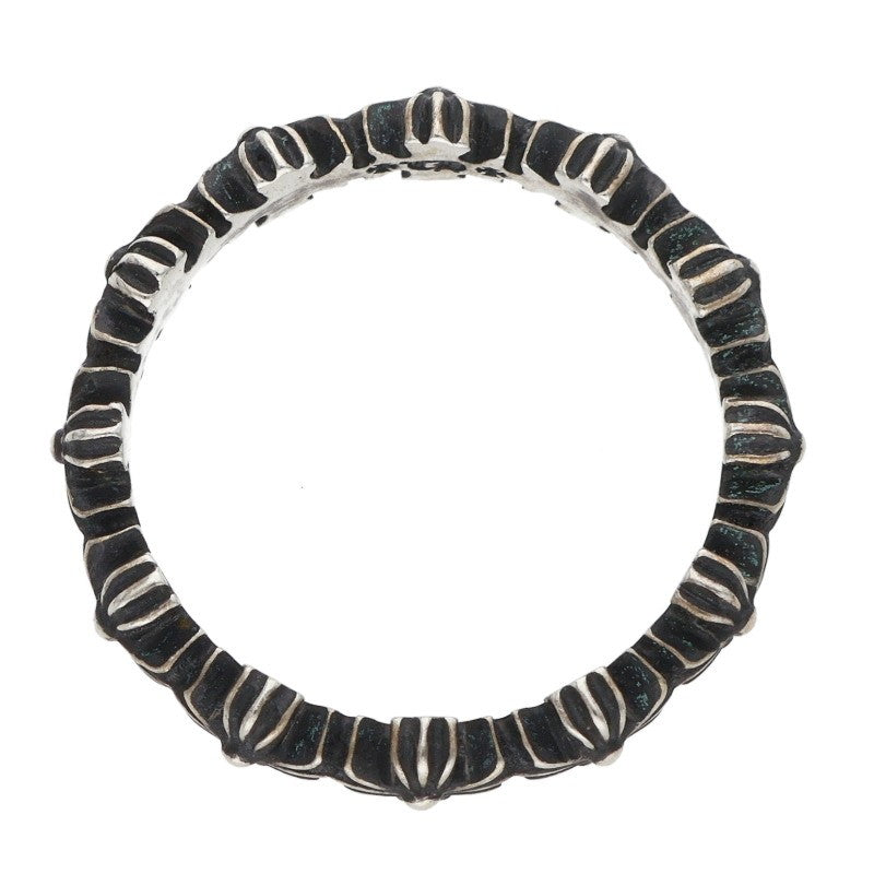 Chrome Hearts TINY E CH PLS BAND Silver Ring Size ONE SIZE