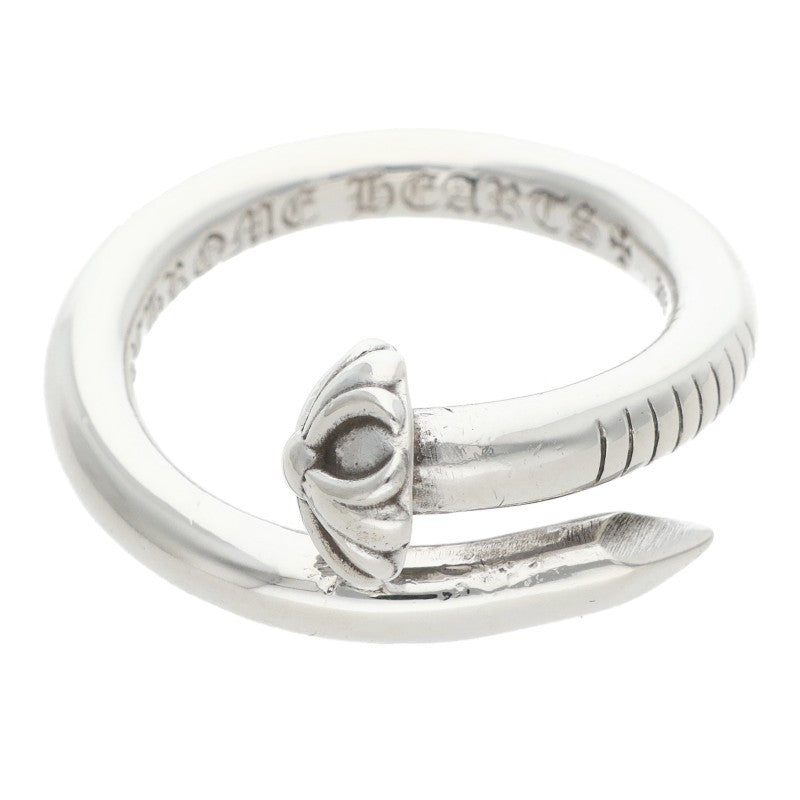 Chrome Hearts NAIL CRSBALL Silver Ring Size ONE SIZE