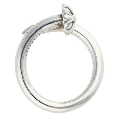 Chrome Hearts NAIL CRSBALL Silver Ring Size ONE SIZE