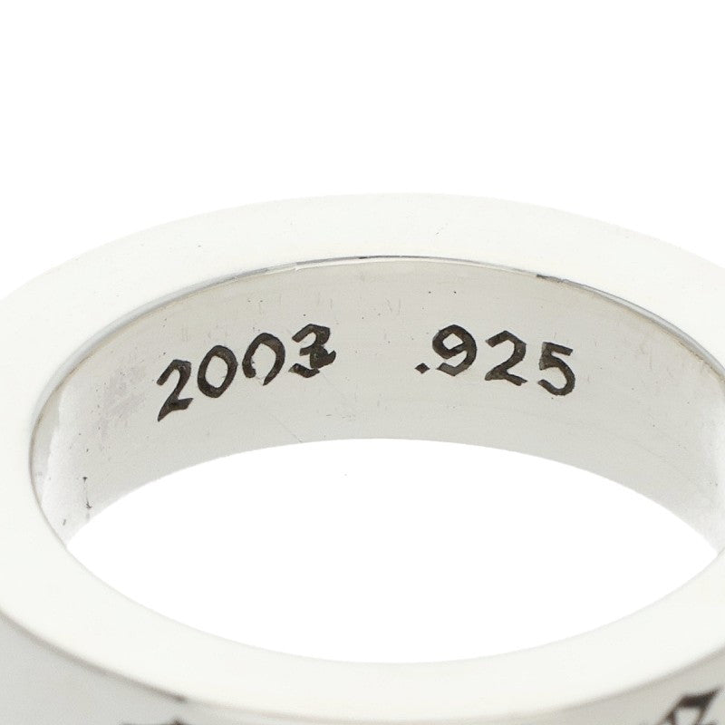 Chrome Hearts 6mm Spacer Forever Silver Ring Size 13.5