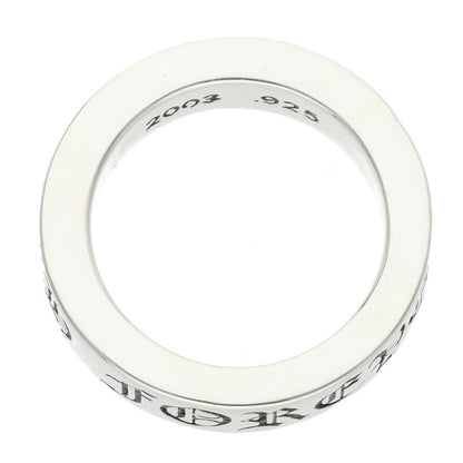Chrome Hearts 6mm Spacer Forever Silver Ring Size 13.5