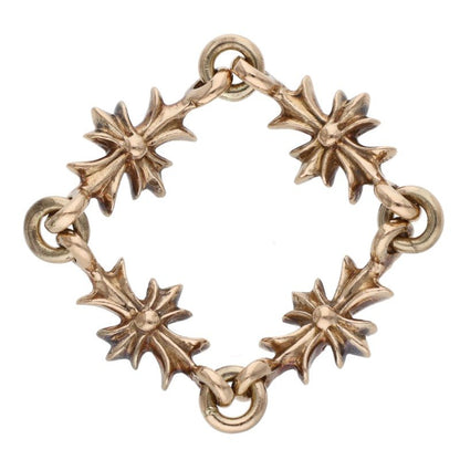 Chrome Hearts 22K Tiny ECH Plus Gold Ring Size ONE SIZE