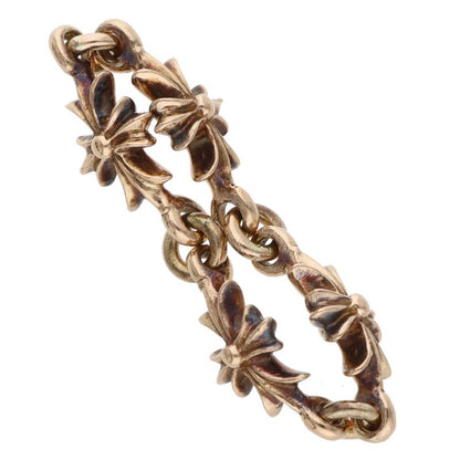Chrome Hearts 22K Tiny ECH Plus Gold Ring Size ONE SIZE