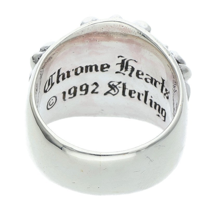 Chrome Hearts Keeper Sterling Silver Ring Size ONE SIZE