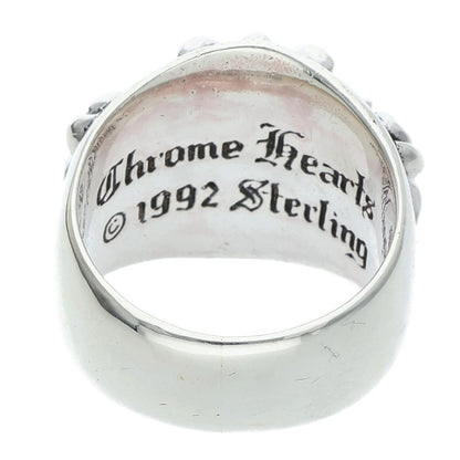Chrome Hearts Keeper Sterling Silver Ring Size ONE SIZE
