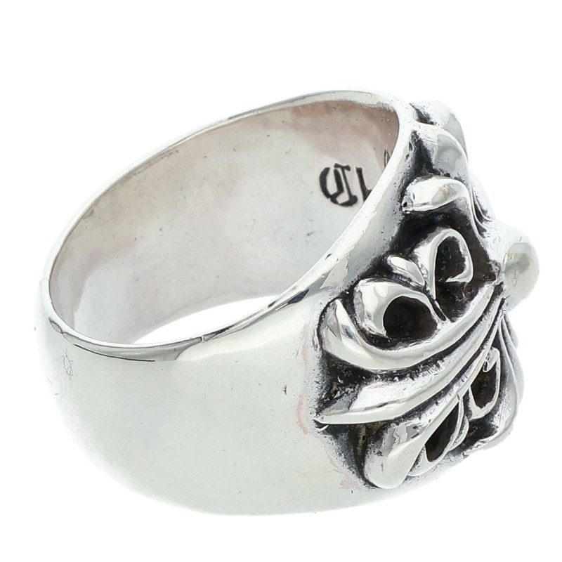 Chrome Hearts Keeper Sterling Silver Ring Size ONE SIZE
