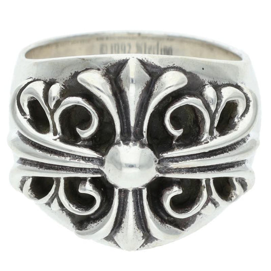Chrome Hearts Keeper Sterling Silver Ring Size ONE SIZE