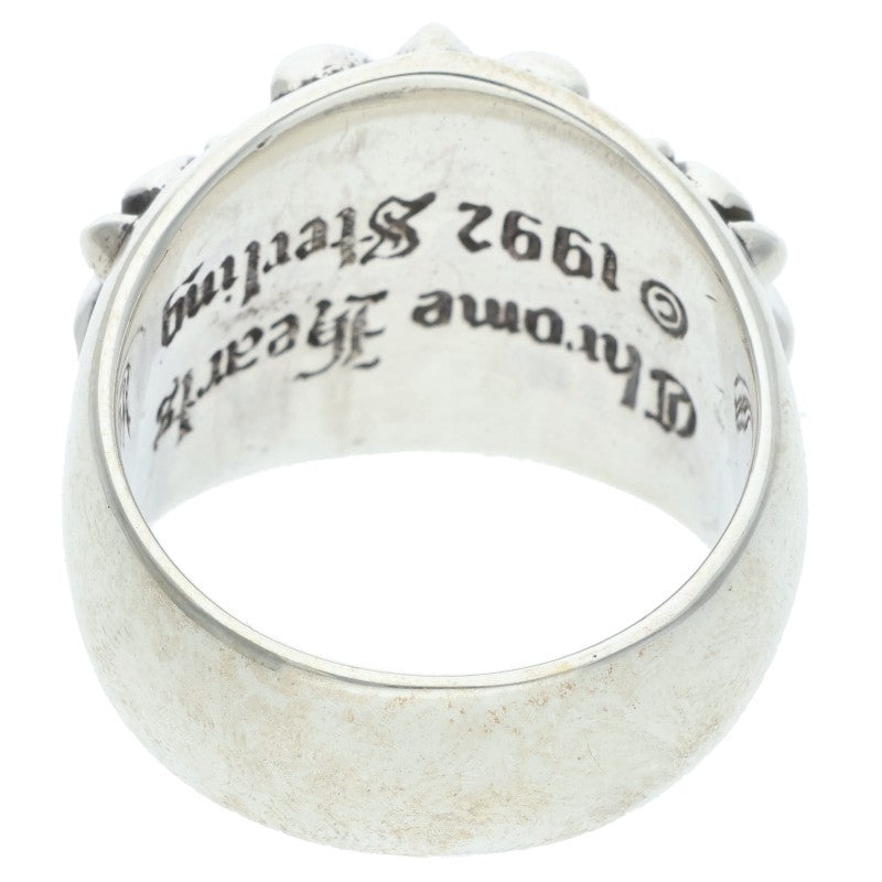 Chrome Hearts Keeper Sterling Silver Ring Size ONE SIZE