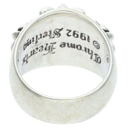 Chrome Hearts Keeper Sterling Silver Ring Size ONE SIZE