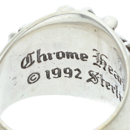 Chrome Hearts Keeper Sterling Silver Ring Size ONE SIZE
