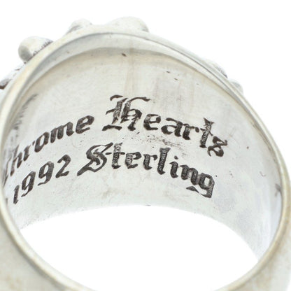 Chrome Hearts Keeper Sterling Silver Ring Size ONE SIZE