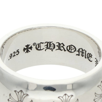Chrome Hearts 10mm Round Sterling Silver Ring Size 20.5