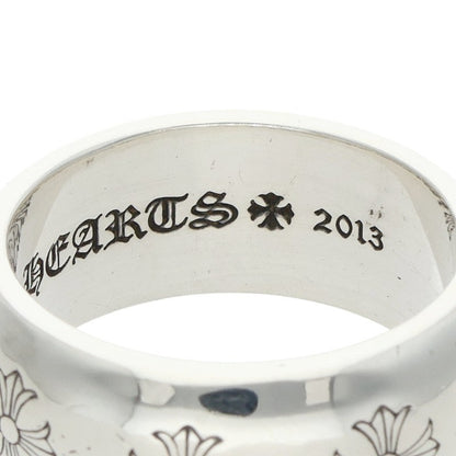 Chrome Hearts 10mm Round Sterling Silver Ring Size 20.5