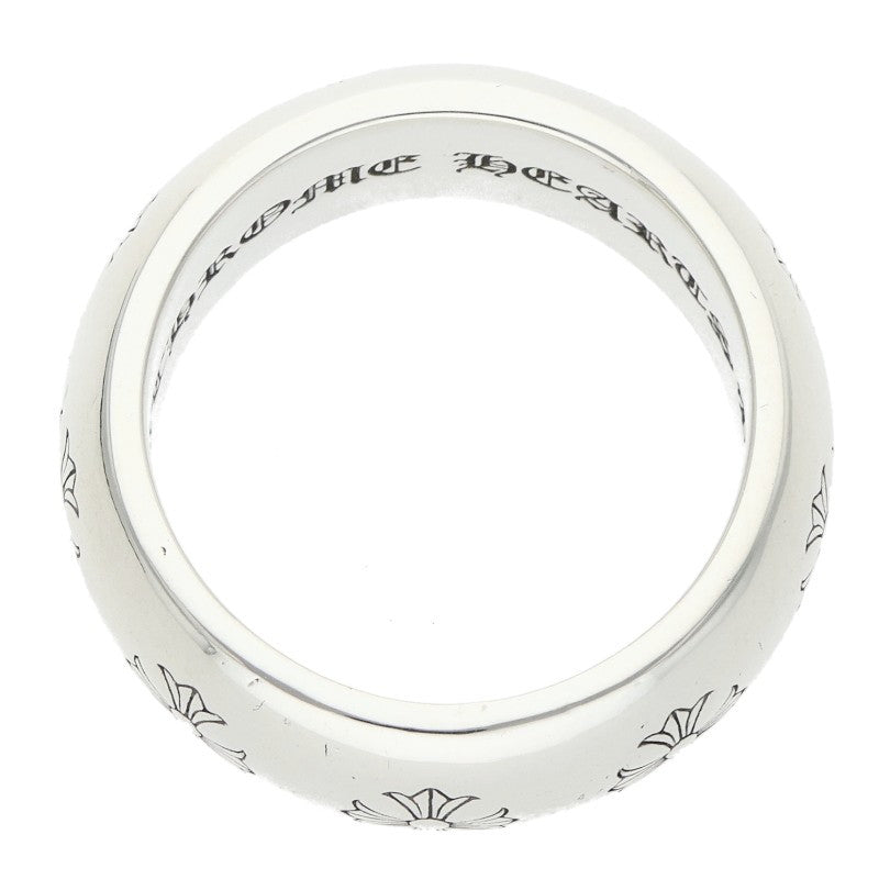 Chrome Hearts 10mm Round Sterling Silver Ring Size 20.5
