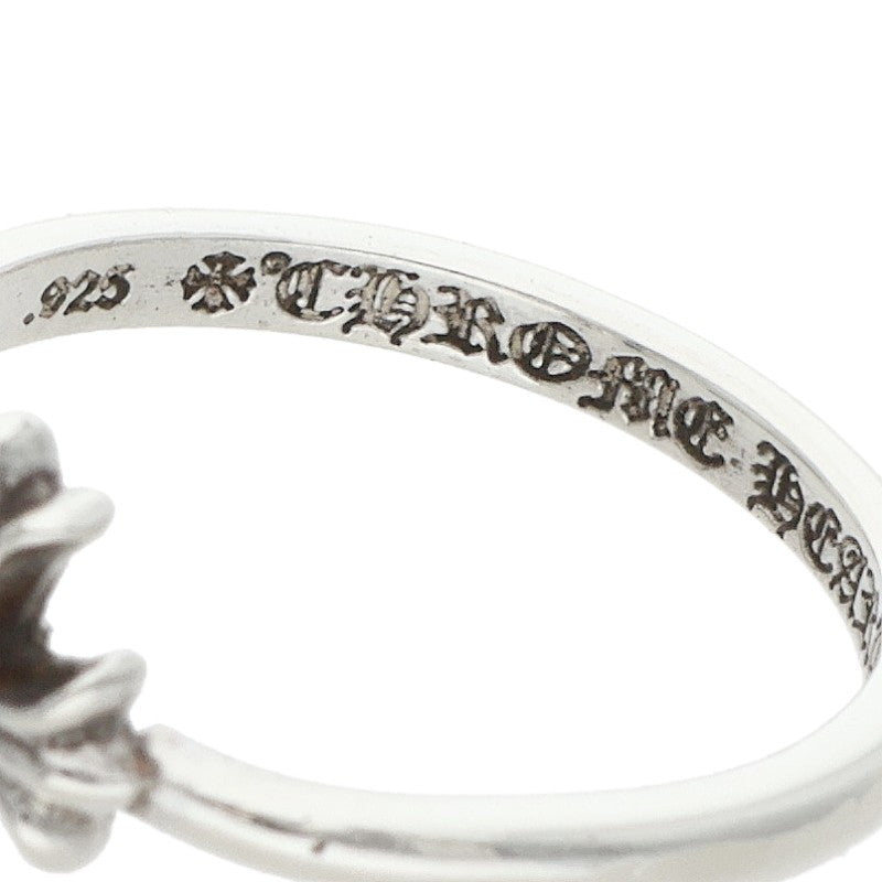 Chrome Hearts BUBBLGM CH CRS Sterling Silver Ring Size 8.5