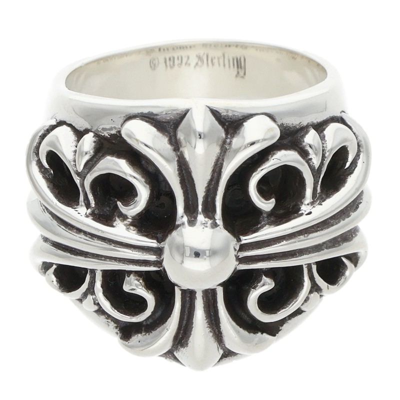 Chrome Hearts Keeper Sterling Silver Ring Size ONE SIZE