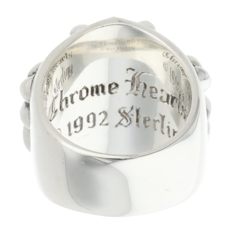 Chrome Hearts Keeper Sterling Silver Ring Size ONE SIZE