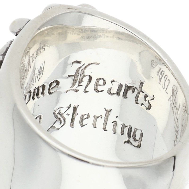 Chrome Hearts Keeper Sterling Silver Ring Size ONE SIZE