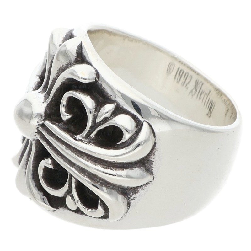 Chrome Hearts Keeper Sterling Silver Ring Size ONE SIZE