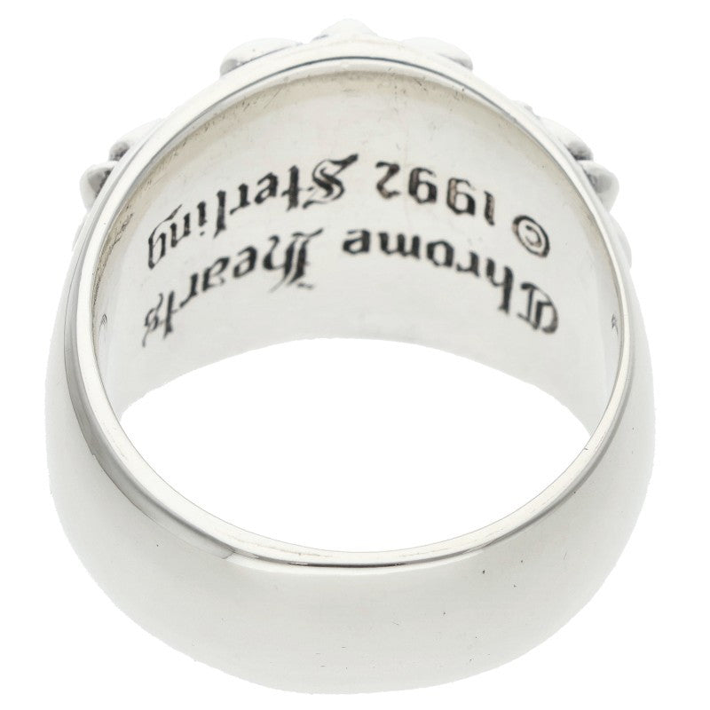 Chrome Hearts Keeper Sterling Silver Ring Size ONE SIZE