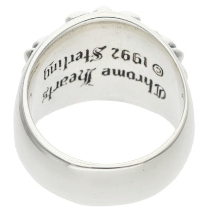 Chrome Hearts Keeper Sterling Silver Ring Size ONE SIZE