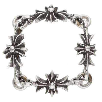 Chrome Hearts TNY E CH PLS Silver Ring Size 12.5