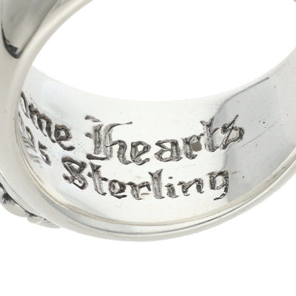 Chrome Hearts HEART IN BAND Silver Ring Size ONE SIZE