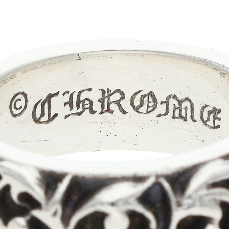Chrome Hearts ETRNITY VINE BAND Silver Ring Size 16.5