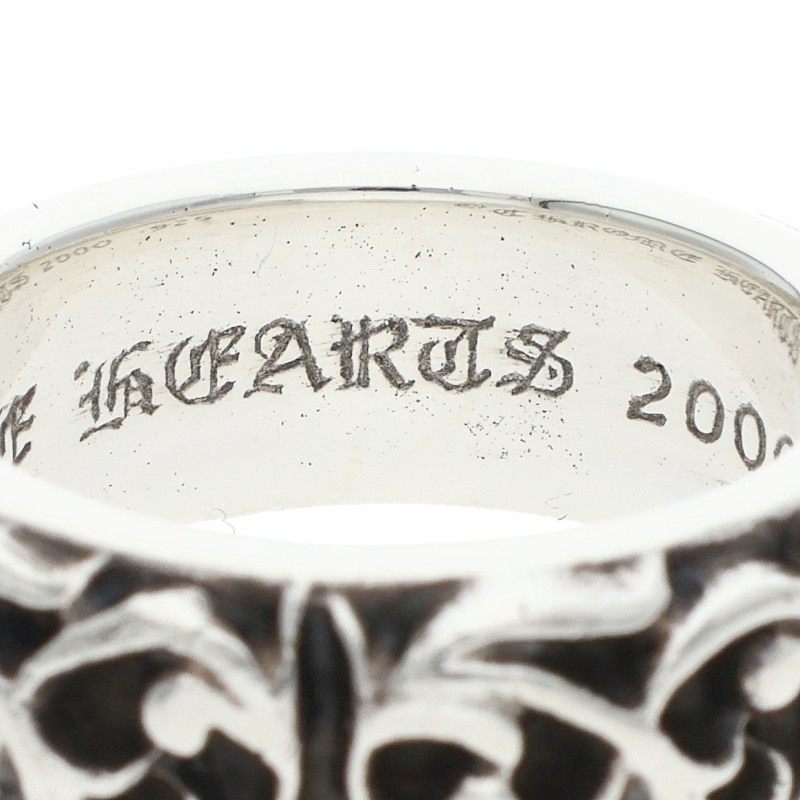 Chrome Hearts ETRNITY VINE BAND Silver Ring Size 16.5