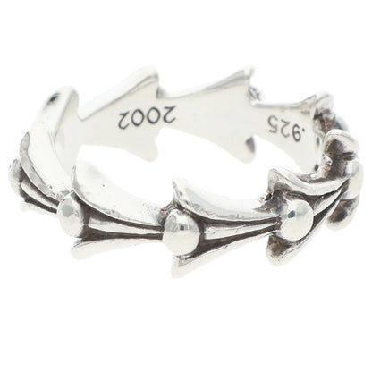 Chrome Hearts CROSS TAIL Silver Ring Size ONE SIZE