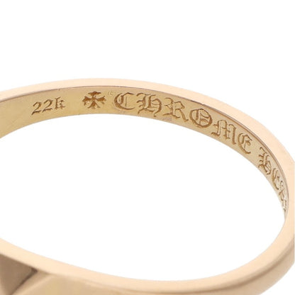 Chrome Hearts 22K Bubblegum Pyramid Gold Ring Size ONE SIZE