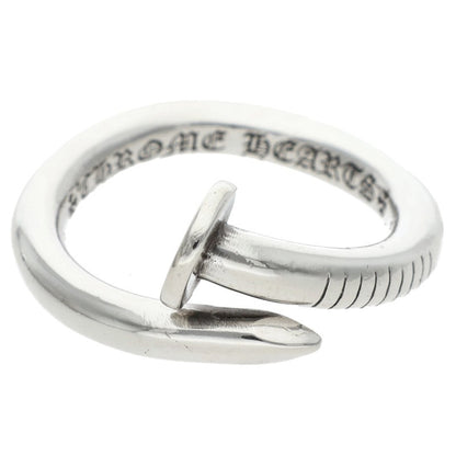 Chrome Hearts NAIL FLAT Silver Ring Size ONE SIZE