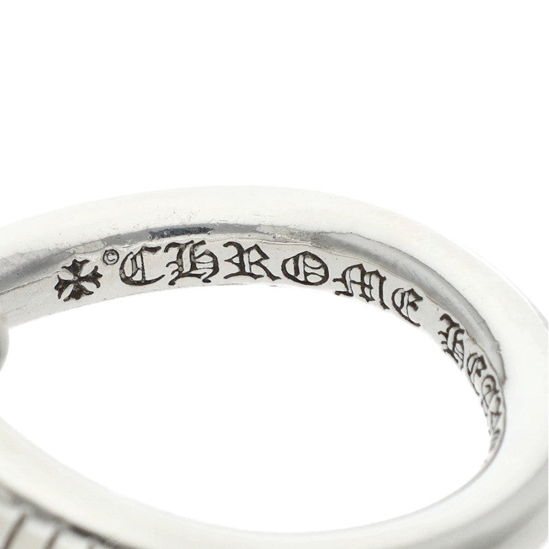 Chrome Hearts NAIL FLAT Silver Ring Size ONE SIZE