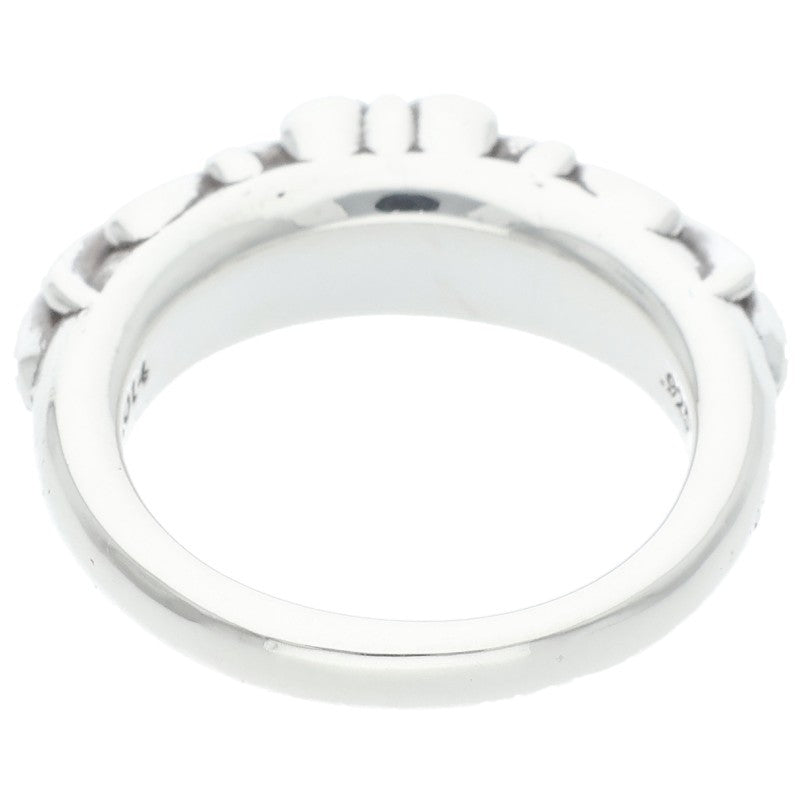 Chrome Hearts Baby Classic Floral Cross Silver Ring Size 6.5