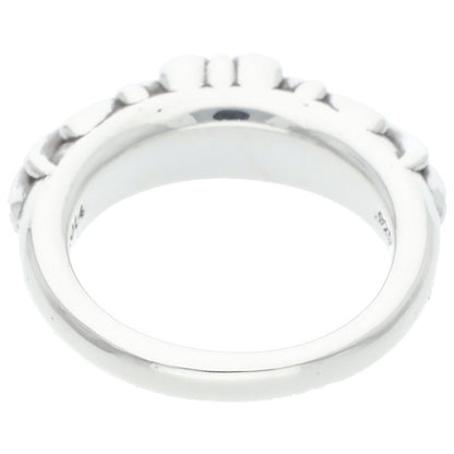 Chrome Hearts Baby Classic Floral Cross Silver Ring Size 6.5
