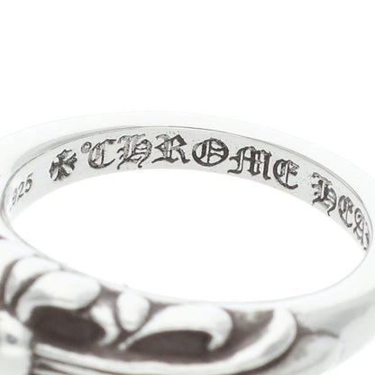Chrome Hearts Baby Classic Floral Cross Silver Ring Size 6.5