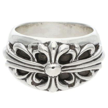 Chrome Hearts FLRL CRS Sterling Silver Ring Size ONE SIZE