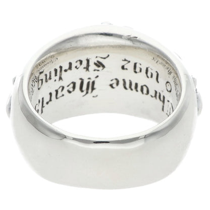 Chrome Hearts FLRL CRS Sterling Silver Ring Size ONE SIZE