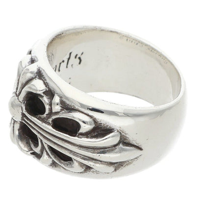 Chrome Hearts FLRL CRS Sterling Silver Ring Size US 6