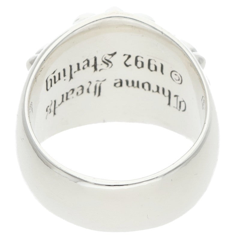 Chrome Hearts KEEPER Sterling Silver Ring Size US 13